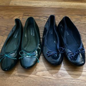 Adorable patten ballet flats